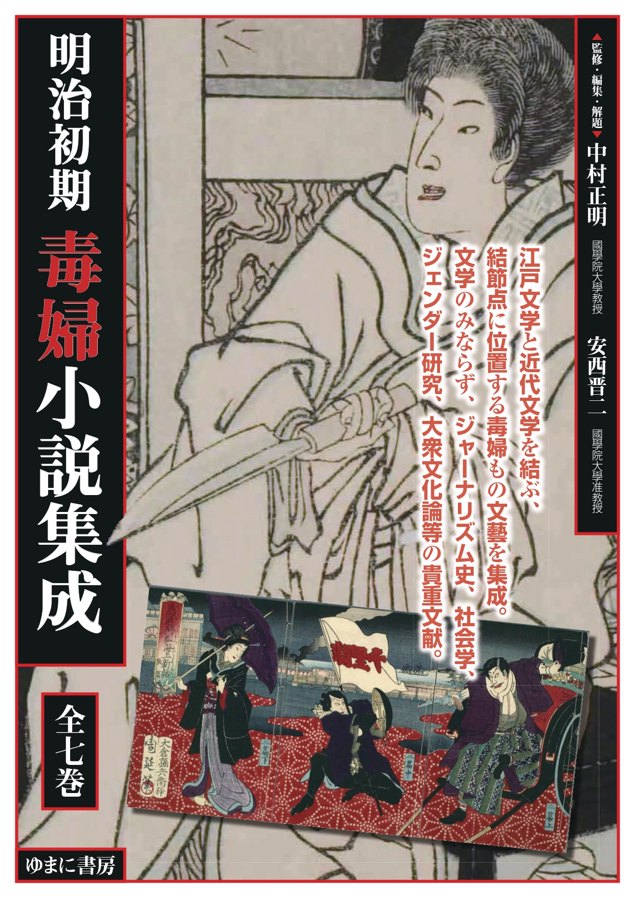 明治初期毒婦小説集成　5巻～7巻（第3回配本・全3巻）